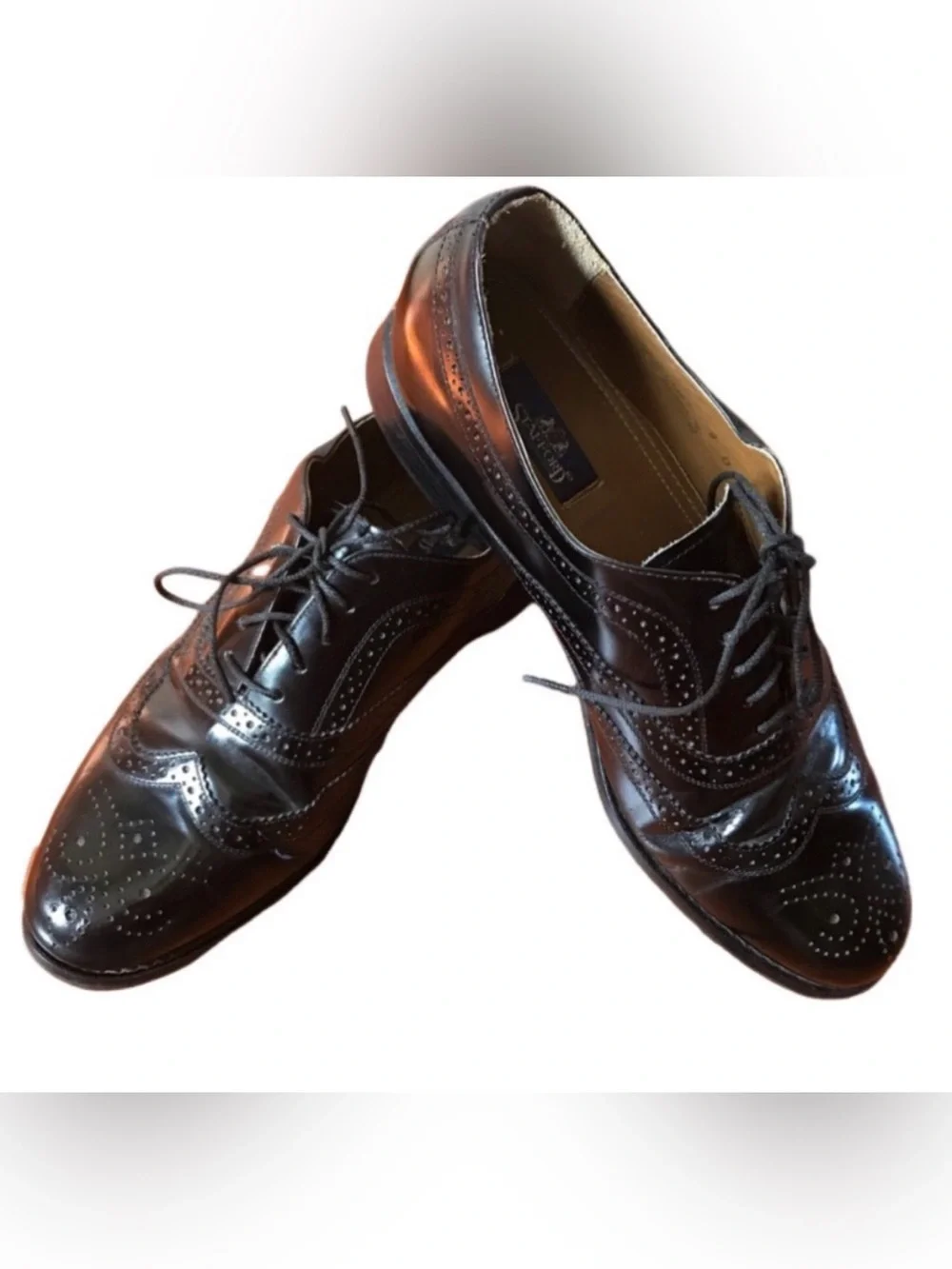 Executive Wingtips Stafford black size 9